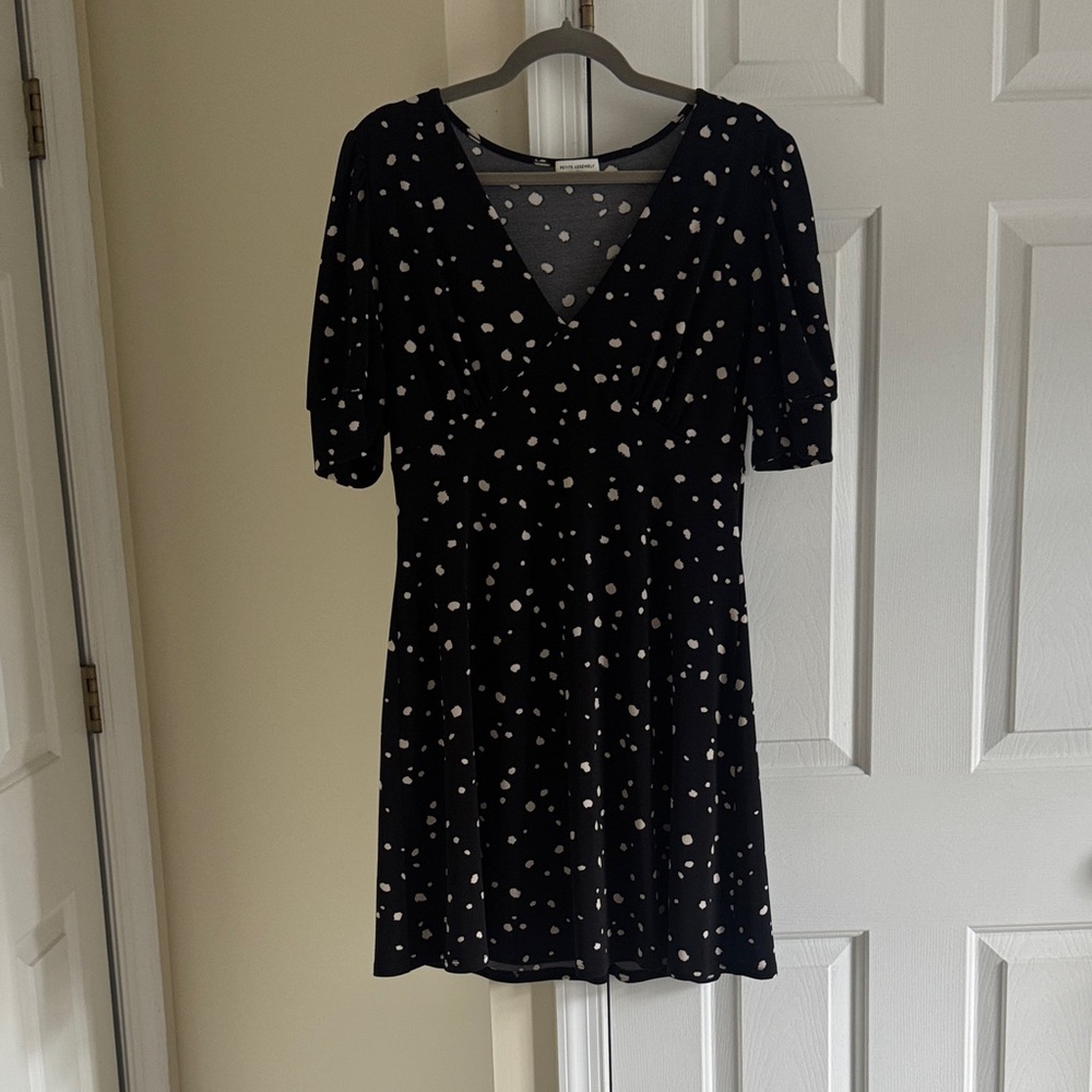 Cute Black Polka Dot Dress